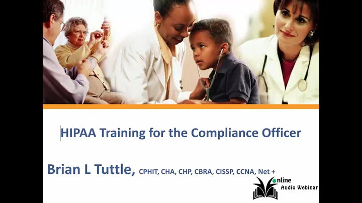 New HIPAA Training for the Compliance Officer 2024