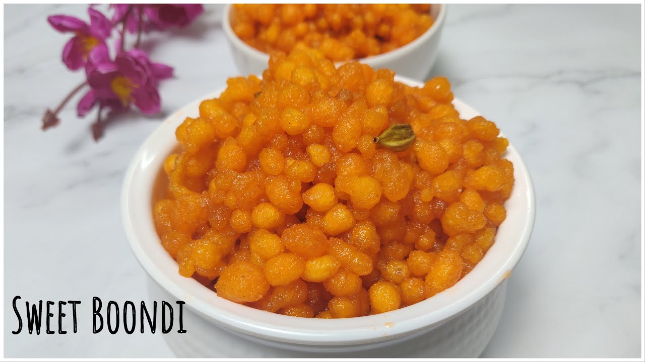 Sweet Boondi Recipe | Mithi Boondi | स्वीट बूंदी | मीठी बूंदी | Meethi Boondi | Best Bites