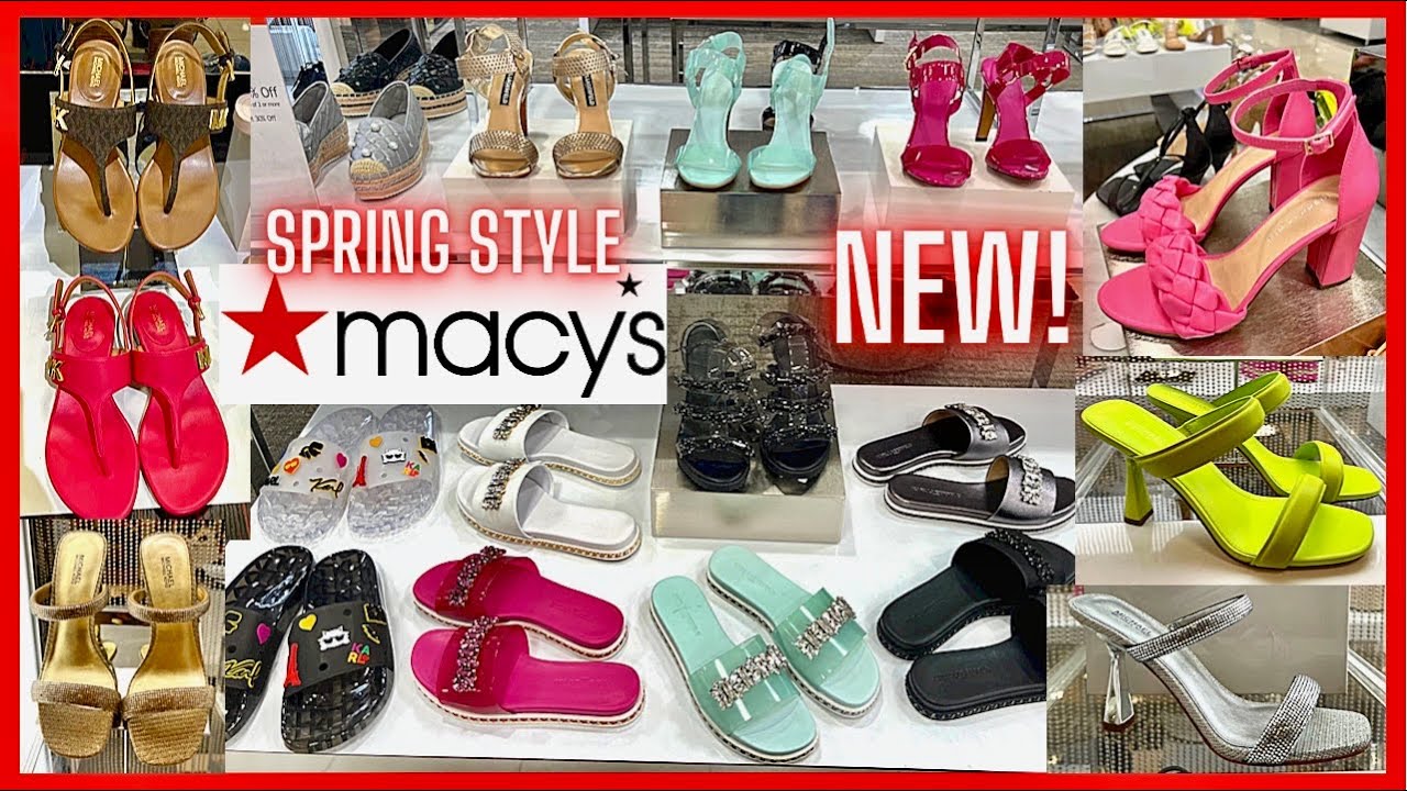 Macy's Spring MACY’S NEW SPRING STYLE DESIGNER SHOES 👠 | VIRTUAL SHOPPING ️ - YouTube