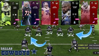 O-LINE WITH MAXED OUT ABILITIES MAKE WAY FOR EZEKIEL ELLIOT! BEST COWBOYS THEME TEAM IN MADDEN 22!