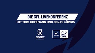 GFL-Livekonferenz - moderiert von Tobias Hoffmann und Jonas Kürbis  | SDTV Football