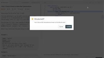 leetcode1003  Check If Word Is Valid After Substitutions [Chinese]