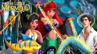 The Little Mermaid: Ariel is the new Evil Queen under the sea with her daughters!🔱💙 | Alice Edit!