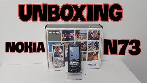 Unboxing 2006 NOKIA N73
