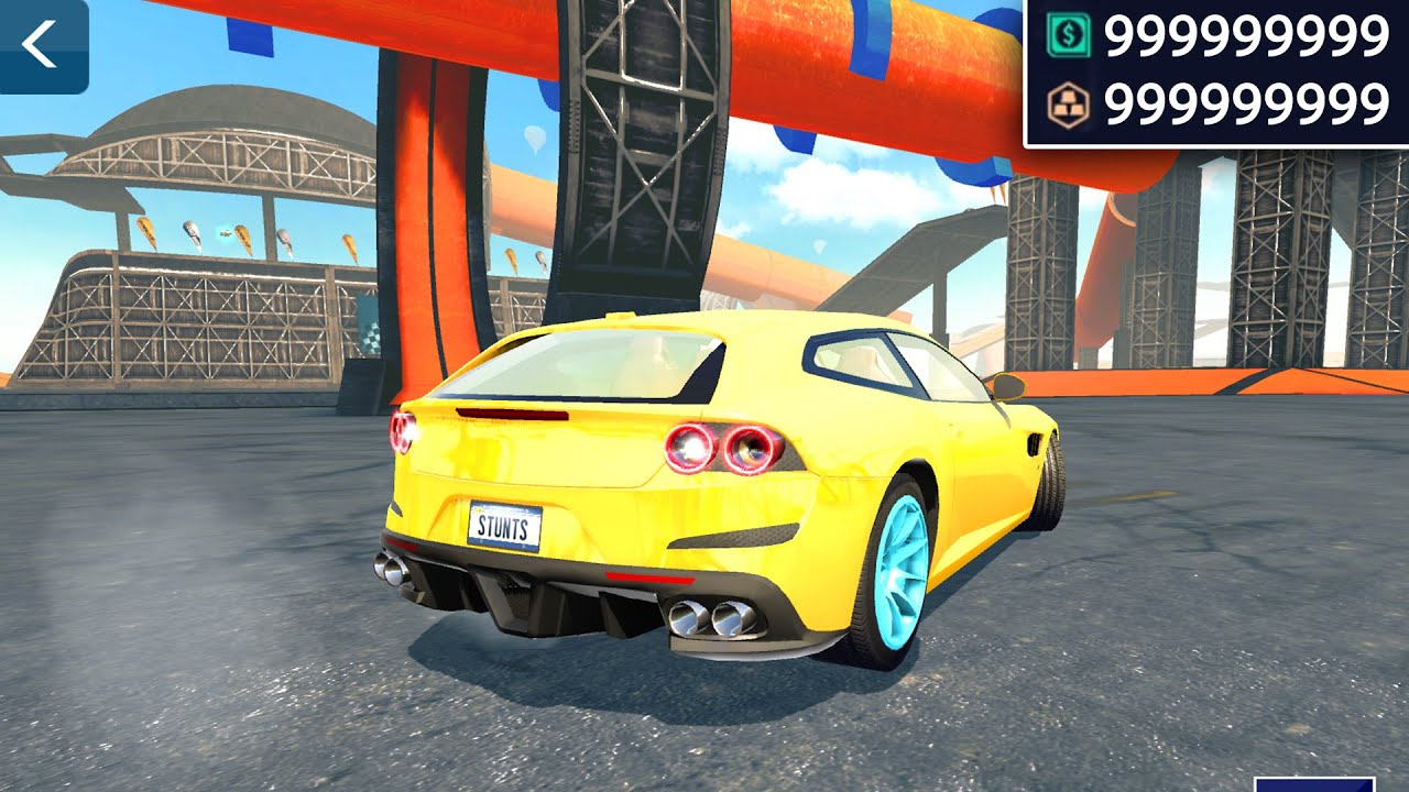 Car Stunt Races Mega Ramps FERRARI F12 stunts! Money