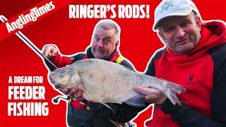 Feeder fishing at Ferry Meadows...with Steve Ringer's NEW rods!