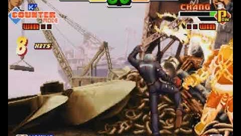 KOF 2000 K counter mode combo