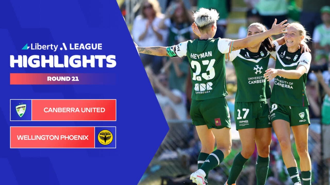 Canberra United v Wellington Phoenix - Highlights | Liberty A-League 2023-24 | Round 21