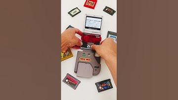 Gameboy Advance SP Analog Controller #nintendo #gameboyadvance #gameboy #retrogamer #gba #shorts