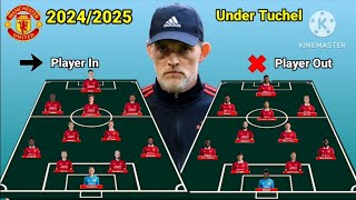 Manchester United Potential Line Up Player In & Player Out Under Tuchel Next Season ~ 2 Mau 2024