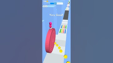 Layers Roll Gameplay | Level 15 #Shorts