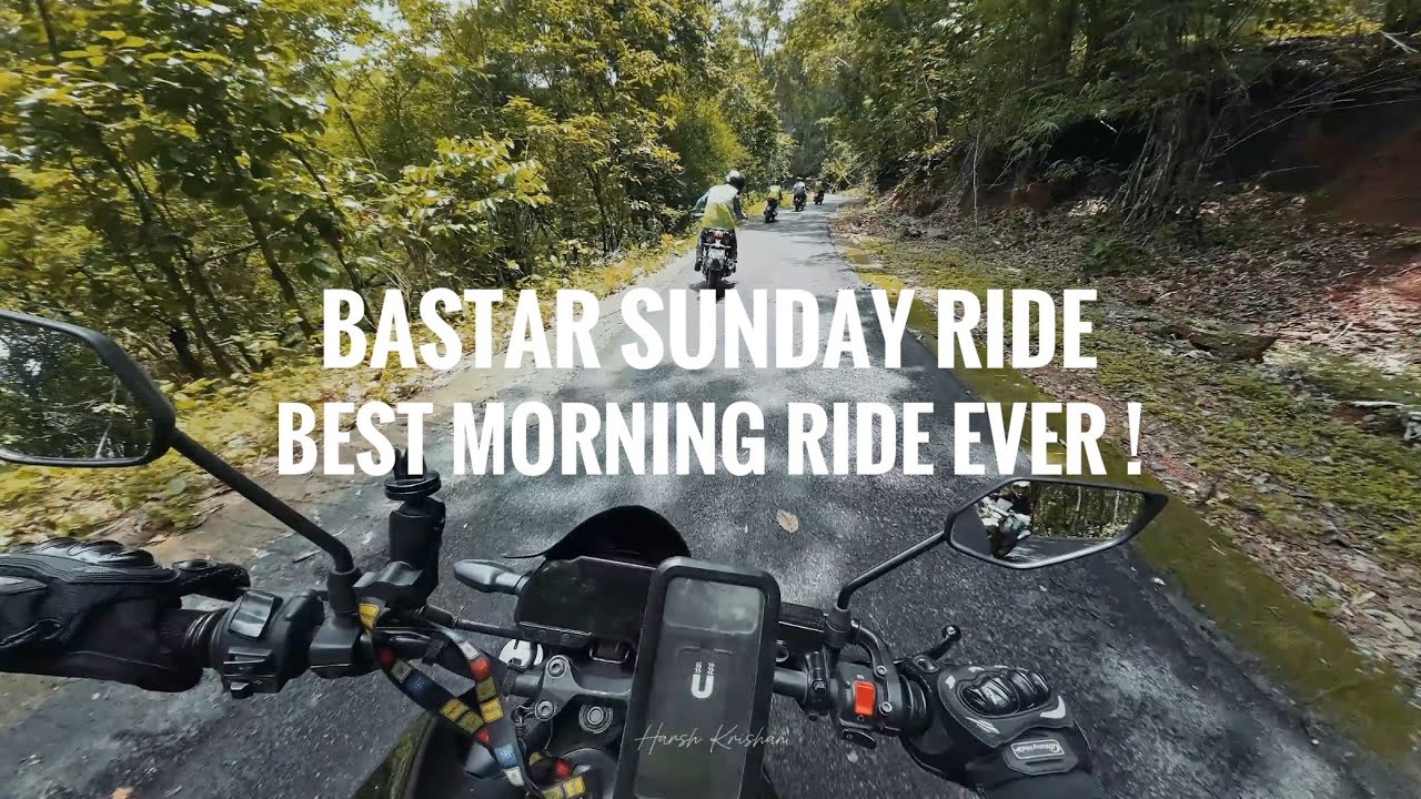 Bastar Morning Ride | Heaven Road for Bikers ❤️