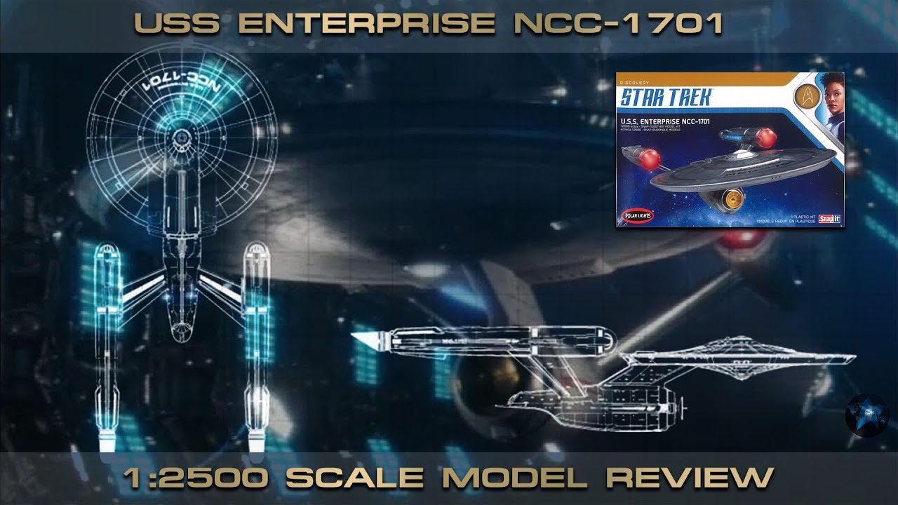 Treksphere Review | Star Trek Discovery USS Enterprise NCC-1701 1:2500 Scale Model Kit