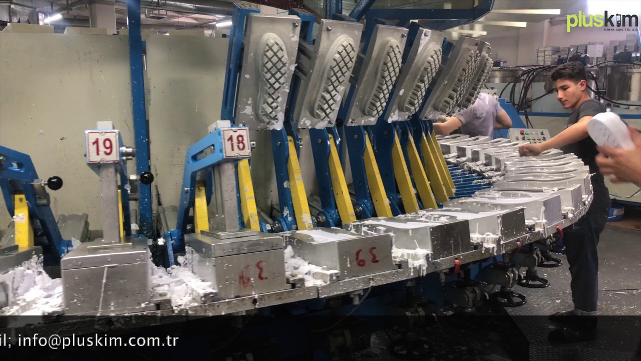 Pluskim Footwear Polyurethane Systems YouTube