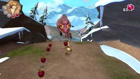 Ice Age Dawn Of Dinosaurs GAME Demo Run Sid Run !