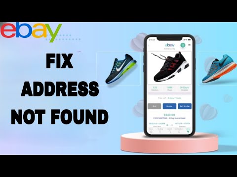 How To Fix And Solve Ebay Address Not Found 
