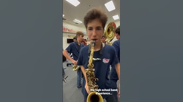 Thumbnail of The high school band experience…