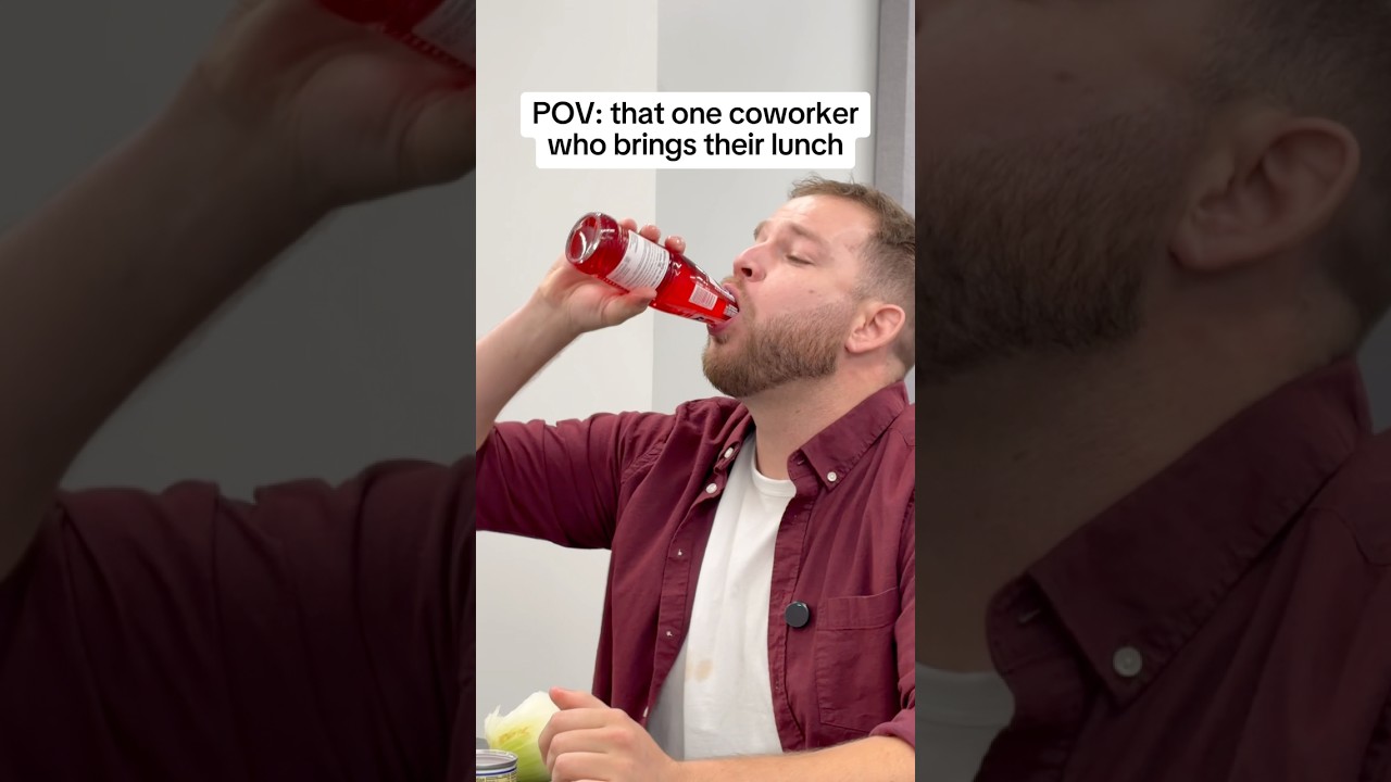 Just trying to enjoy your lunch while the salad committee watches. 💀