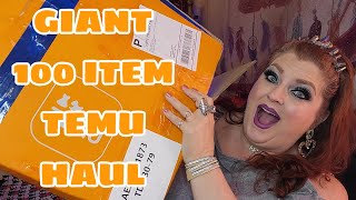 OMG RUN! GIGANTIC 100 ITEMS TEMU HAUL 😱 | TESTING SUMMER FASHION, ORGANIZERS, JEWELRY, & MORE!