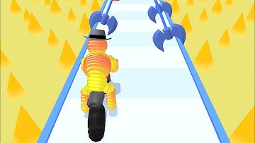 Rope-Man Run - All Levels Gameplay Android, iOS