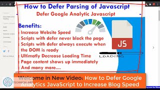 Function to Defer Google Analytics and Google Tag Manager JavaScript to Increase Website Speed