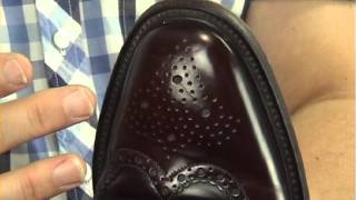 loake royal oxblood brogues