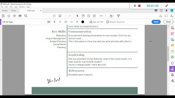 Sign PDF Electronically - No Printing or Scanning Required