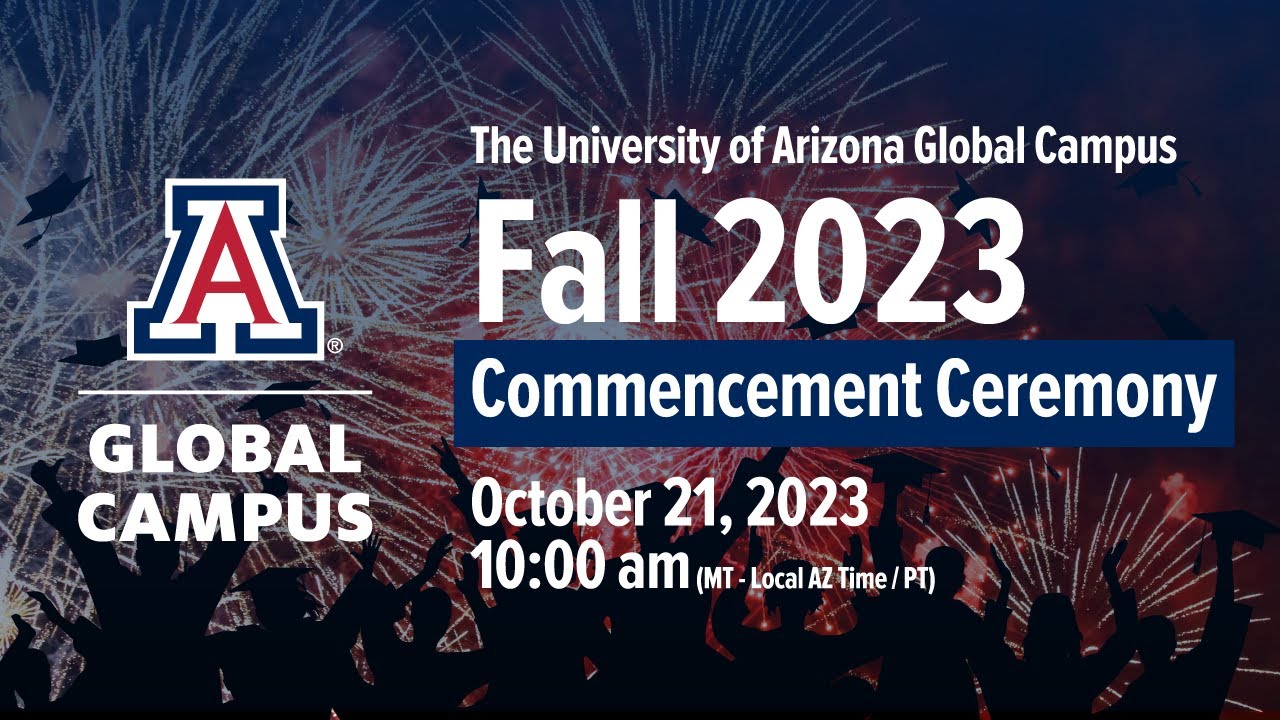 UAGC Fall 2023 Virtual Commencement Ceremony YouTube