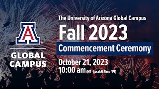 UAGC | Fall 2023 Virtual Commencement Ceremony
