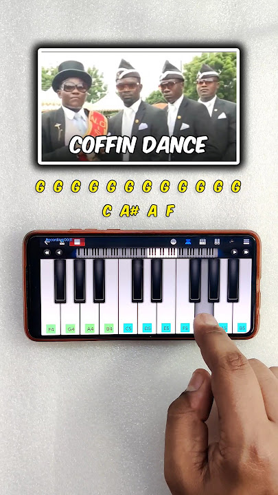 Coffin Dance | Mobile Piano Tutorial