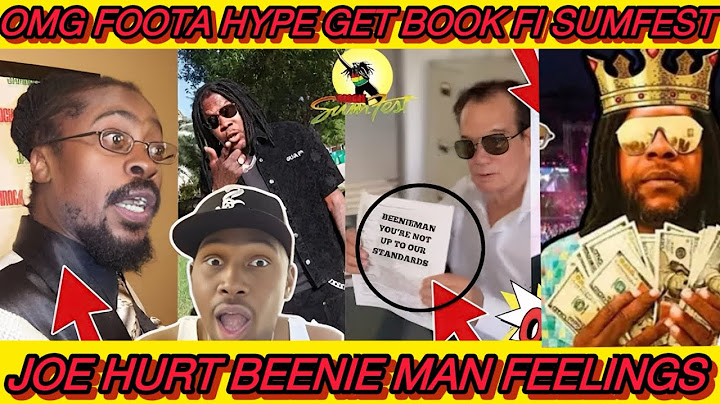 Omg beenie man diss Joe sumfest boss vybz kartel get involved foota hype beat mad sus