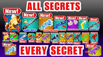 How to get every secret in 1v1 with every gun