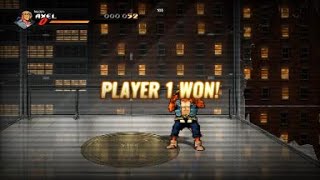 Streets of Rage 4 - Online Battle: Axel vs Cherry