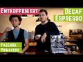 Guter entkoffenierter espresso swiss water process decaf fazenda primavera