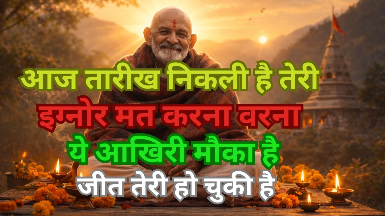 आ गया वो दिन! तुम्हारे सारे दुख खत्म, बाबा का सीधा संदेश तुम्हारे नाम | Neem Karoli Baba