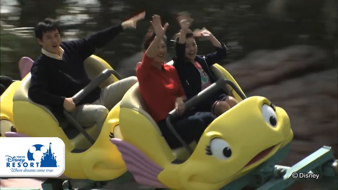 フランダーのフライングフィッシュコースター Flounder S Flying Fish Coaster Youtube