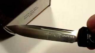 TDEKnives.com Microtech 2011 UTX70 Auto Smallest Microtech Knife Around!