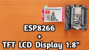 How to Display Text & Graphics on 1.8 Inch TFT LCD with ESP8266: Step-by-Step Guide