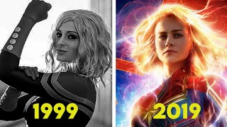 Evolution of Captain Marvel in 4k