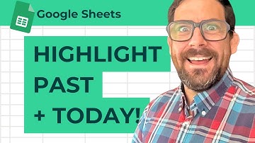 How to Highlight Any Date Before Today Including Today