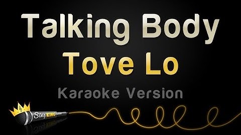 Talking Body Karaoke version - Karaoke performance video thumbnail
