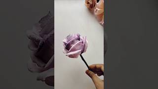 How to make a tissue paper rose| Diy paper flower making| #viral #craft #handmade #diy