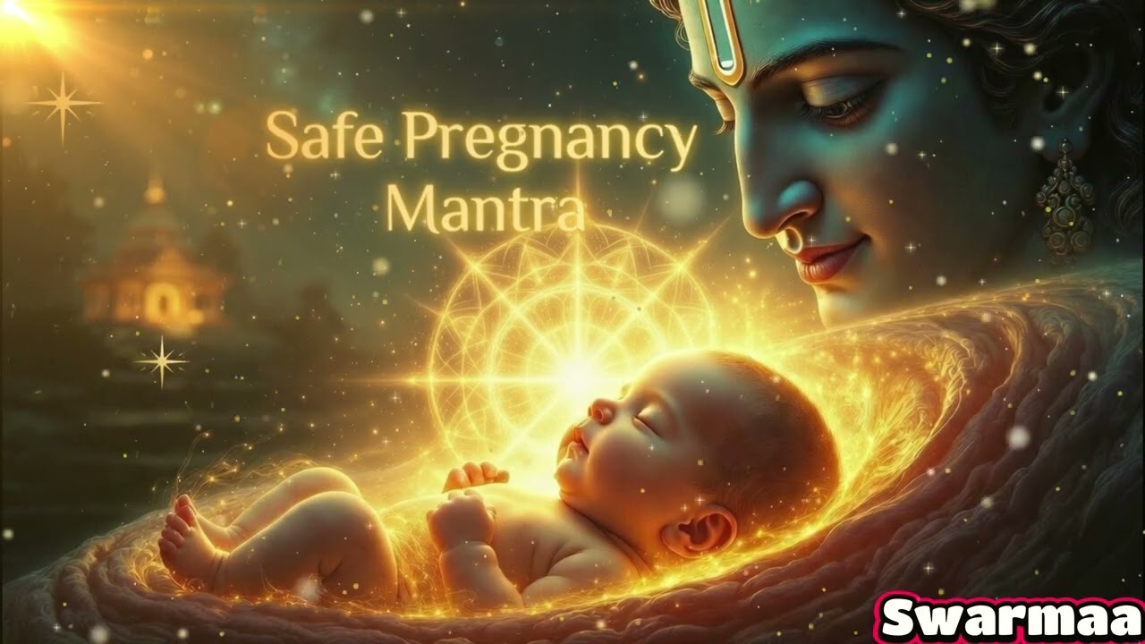 बुद्धिमान संतान और सुरक्षित गर्भावस्था के लिए रोज सुनें यह मंत्र ✨ #Swarmaa