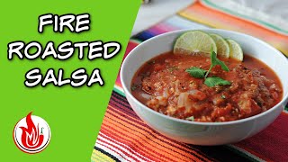 Roasted Salsa - Homemade For The Best Fire Roasted Taste