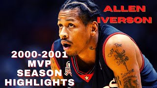 Allen Iverson's 2000-2001 MVP Season Highlights
