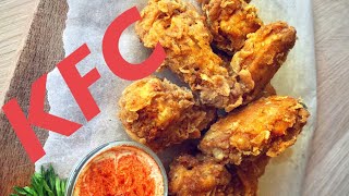 Хрустящая панировка для крыльев кфс | KFC