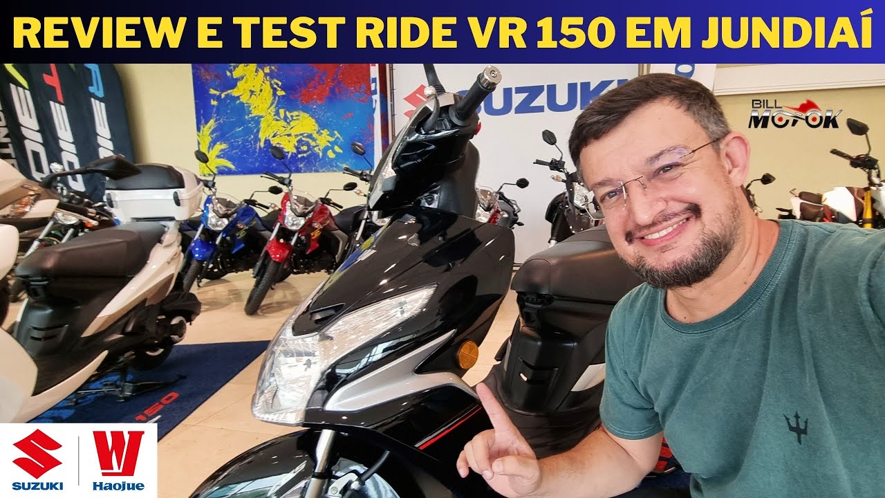 VR 150 HAOJUE em detalhes com REVIEW e TEST RIDE em JUNDIAÍ SP + bônus ...