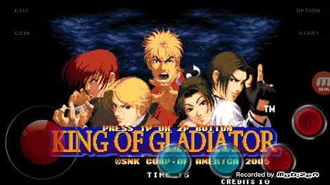 Kof 97 gladiator Iori 100% damage combo