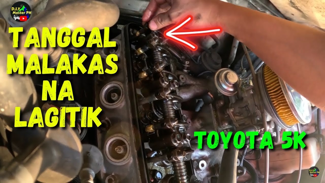 Toyota 5k Push Rod replacement - YouTube