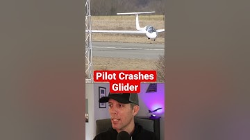 Pilot Crashes Glider!